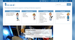 Desktop Screenshot of helago-cz.com