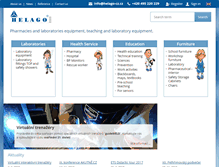 Tablet Screenshot of helago-cz.com